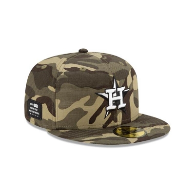 Sapca New Era Houston Astros MLB Armed Forces Weekend 59FIFTY Fitted - Verzi